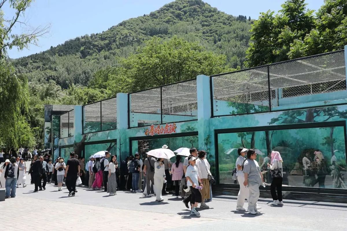 西安秦岭野生动物园代表动物图